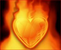 Heart On Fire Screensaver 2.20.025 screenshot. Click to enlarge!