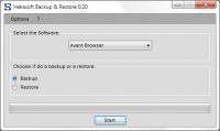 Hekasoft Backup  0.53 screenshot. Click to enlarge!