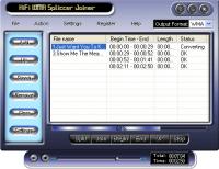 HiFi WMA Splitter Joiner 3.00.07 screenshot. Click to enlarge!