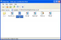 HidesFiles 2.0 screenshot. Click to enlarge!