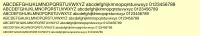 Hilbert Font PS Mac 1.51 screenshot. Click to enlarge!