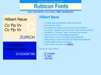 Hilbert Neue Fonts 2.00 screenshot. Click to enlarge!