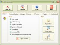 HistoryWasher 1.04 screenshot. Click to enlarge!