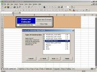HomeCost Estimator for Excel 10.03 screenshot. Click to enlarge!