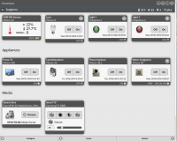 HomeGenie 1.1.525 Beta screenshot. Click to enlarge!