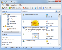 Hot Copy Paste 7.5.0.0 screenshot. Click to enlarge!