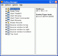 HotKeyManager 1.0 screenshot. Click to enlarge!