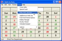 HotShift Calendar 3.2.9 screenshot. Click to enlarge!