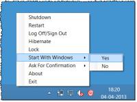 HotShut 1.2 screenshot. Click to enlarge!