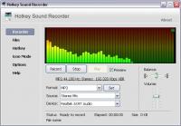 Hotkey Sound Recorder 3.0 screenshot. Click to enlarge!