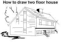 How to draw a house B 12.21 screenshot. Click to enlarge!