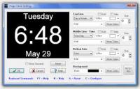 Huge Clock 2.3.5 screenshot. Click to enlarge!