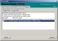 HyperHide 1.3.10 screenshot. Click to enlarge!