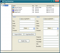 ID3 Tag Workshop 0.2.0 screenshot. Click to enlarge!