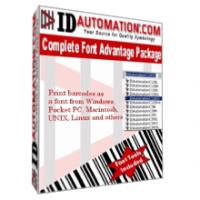 IDAutomation TrueType Barcode Font 6.11 screenshot. Click to enlarge!