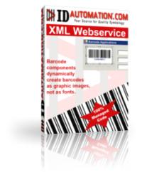 IDAutomation XML Barcode Webservice 9.9 screenshot. Click to enlarge!