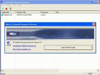 IE Asterisk Password Uncover 1.8.3 screenshot. Click to enlarge!