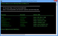 IE Password Dump 4.0 screenshot. Click to enlarge!