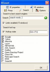 IECount 3.2 screenshot. Click to enlarge!