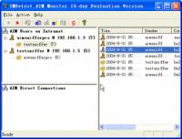 IMDetect AIM Sniffer, AIM Monitor 3.0 screenshot. Click to enlarge!