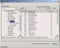 IMI Contacts Exporter 5.4.16.0 screenshot. Click to enlarge!