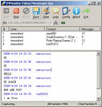 IMMonitor Yahoo Messenger Spy 2.0 screenshot. Click to enlarge!