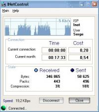 INetControl 1.4 screenshot. Click to enlarge!