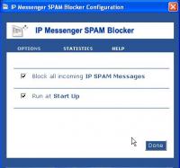 IP Messenger Spam Blocker 3.5 screenshot. Click to enlarge!