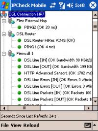 IPCheck Mobile GUI 2.0.2407 screenshot. Click to enlarge!