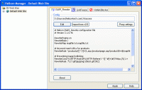 ISAPI_Rewrite Lite 3.1.0.99 screenshot. Click to enlarge!