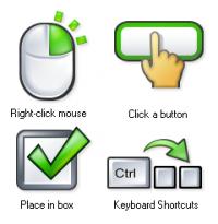 Icons for Technical Writers 1.0 screenshot. Click to enlarge!