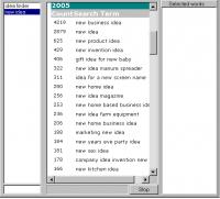 Idea Finder 10 screenshot. Click to enlarge!