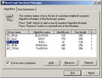 Idea crypting module for BestCrypt 7.20 screenshot. Click to enlarge!