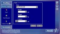 Ideal Weight 1.1 screenshot. Click to enlarge!