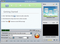ImTOO DVD Creator for Mac 6.2.4.0706 screenshot. Click to enlarge!