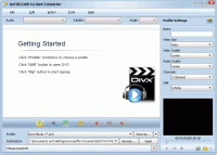 ImTOO DVD to DivX Converter 5.0.45 screenshot. Click to enlarge!