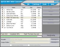 ImTOO MP3 WAV Converter 2.1.79.0302 screenshot. Click to enlarge!