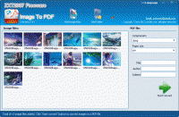 Image to PDF Free 1.1 screenshot. Click to enlarge!
