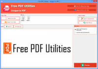 Images to PDF 1.0 05/11/16 screenshot. Click to enlarge!
