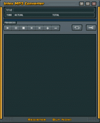 InTex MP3 Converter 3.01 screenshot. Click to enlarge!