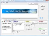 IncrediFlash Intro and Banner Studio 2.04 screenshot. Click to enlarge!