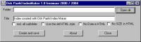 IndexMaker 1.0 screenshot. Click to enlarge!