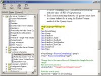 Indexing Service Companion 3.0 screenshot. Click to enlarge!