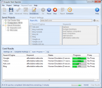 Inspyder Rank Reporter 4.1.1.6025 screenshot. Click to enlarge!