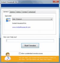 Instant Housecall 5.0.7 screenshot. Click to enlarge!