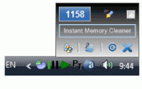 Instant Memory Cleaner 7.2 screenshot. Click to enlarge!