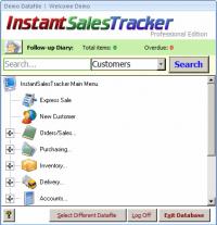 InstantSalesTracker 3.0 screenshot. Click to enlarge!