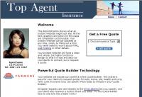 Insurance Agency Website Builder 1.5a screenshot. Click to enlarge!