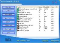 Internet Disk Cleaner 2.5 screenshot. Click to enlarge!