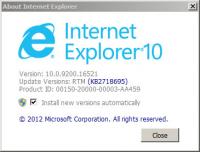Internet Explorer 7 FINAL 7.0.5730.13 screenshot. Click to enlarge!